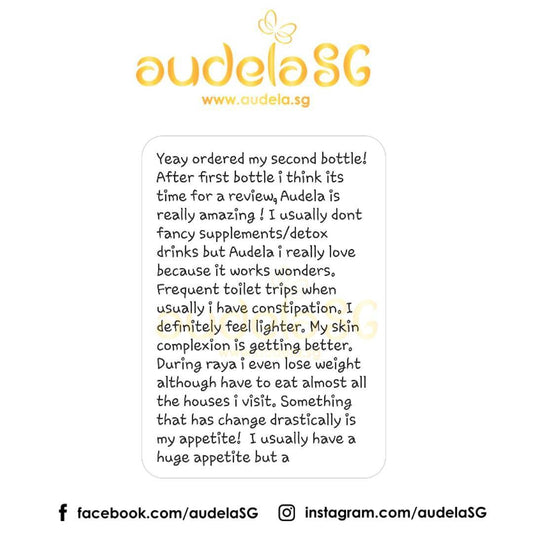 Audela I really LOVE because it WORKS WONDERS.