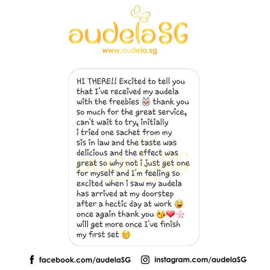 So glad you love the benefits and Indeed! Audela taste so Good!