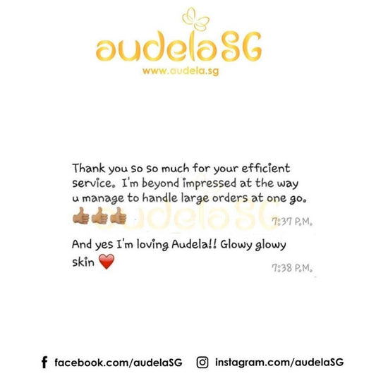 I'm loving Audela! Glowy glowy skin