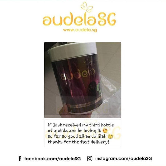 Received my third bottle of Audela and I'm loving it! So far so good, Alhamdulillah